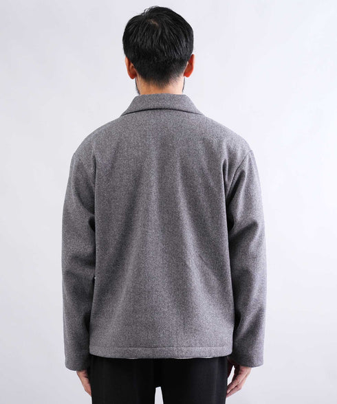 ミックスグレー MODEL : GO 180cm 66kg Lsize